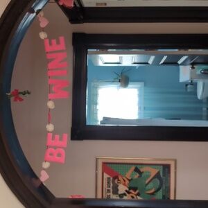 Aldi AOS Be Wine Felt Valentine's Day Banner 💞🍷